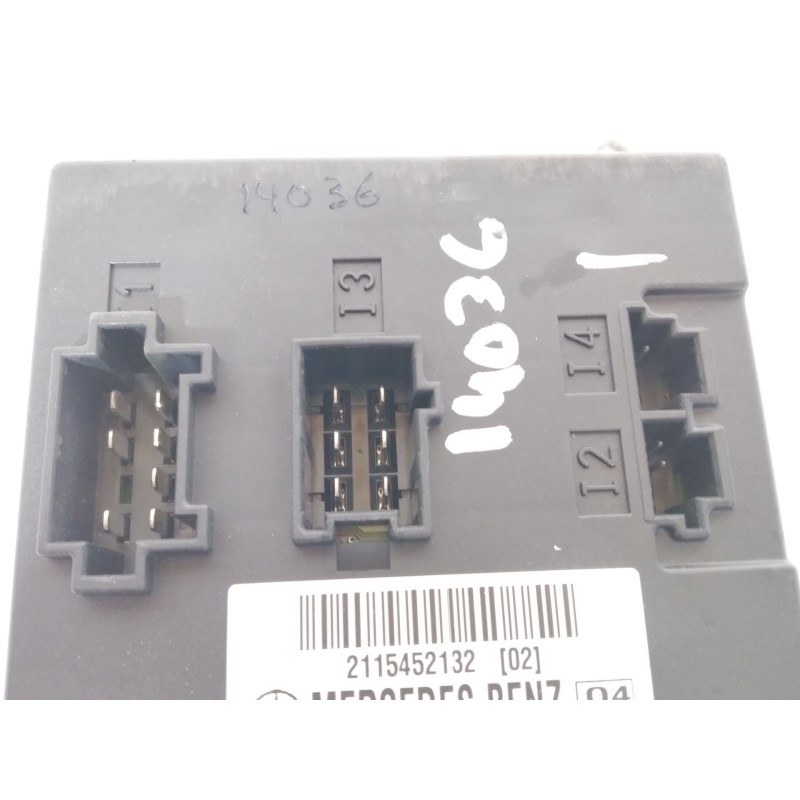 Recambio de modulo electronico para mercedes-benz clase e (w211) e 270 cdi (211.016) referencia OEM IAM 2115452132  