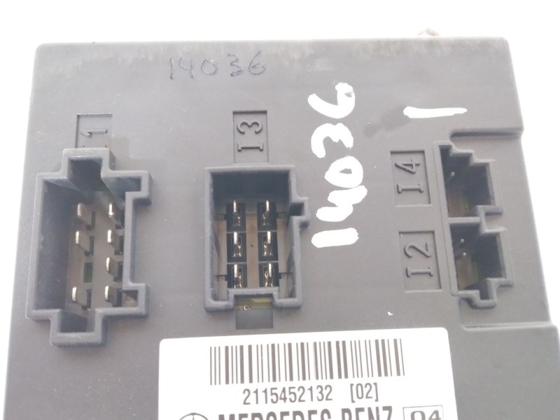 Recambio de modulo electronico para mercedes-benz clase e (w211) e 270 cdi (211.016) referencia OEM IAM 2115452132  