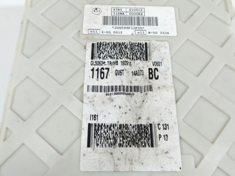 Recambio de caja reles / fusibles para ford transit connect monospace 1.5 tdci referencia OEM IAM GV6T14A073BC  