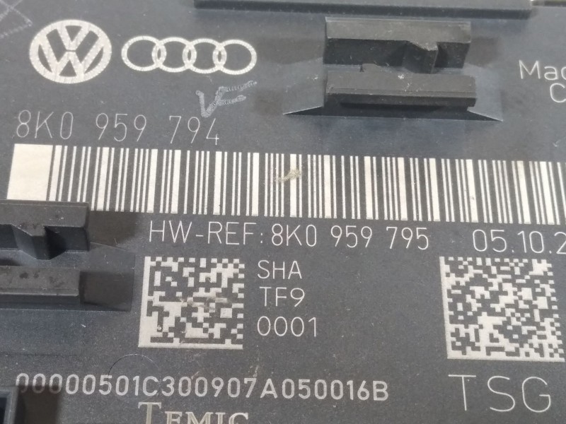 Recambio de modulo confort para audi a4 b8 (8k2) 3.2 fsi quattro referencia OEM IAM 8K0959794  