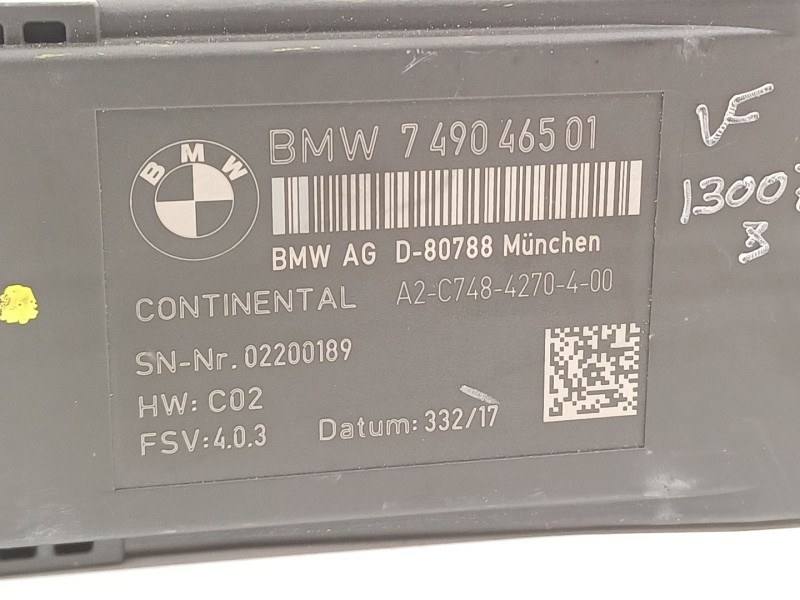 Recambio de modulo electronico para bmw serie 3 touring (f31) 320d referencia OEM IAM 61357490465 749046501 7490465