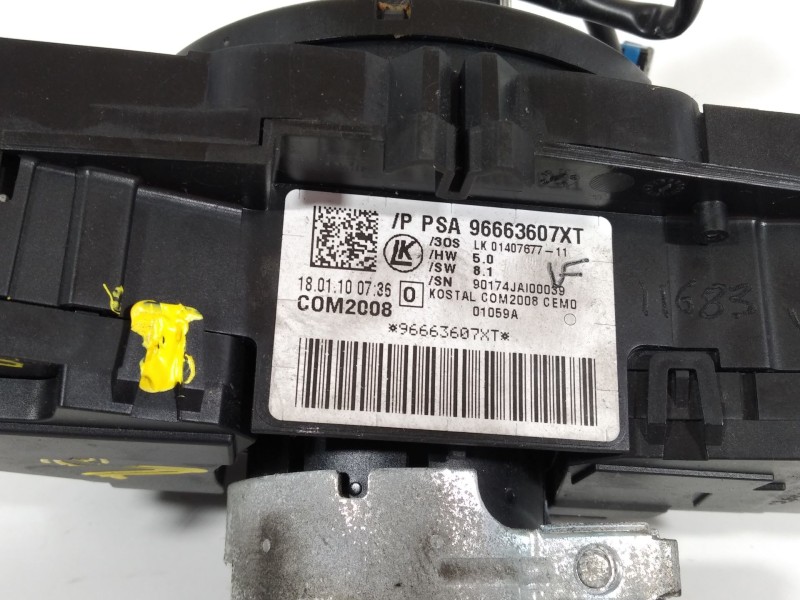 Recambio de mando luces para peugeot 407 sw premium referencia OEM IAM 9666360XT  