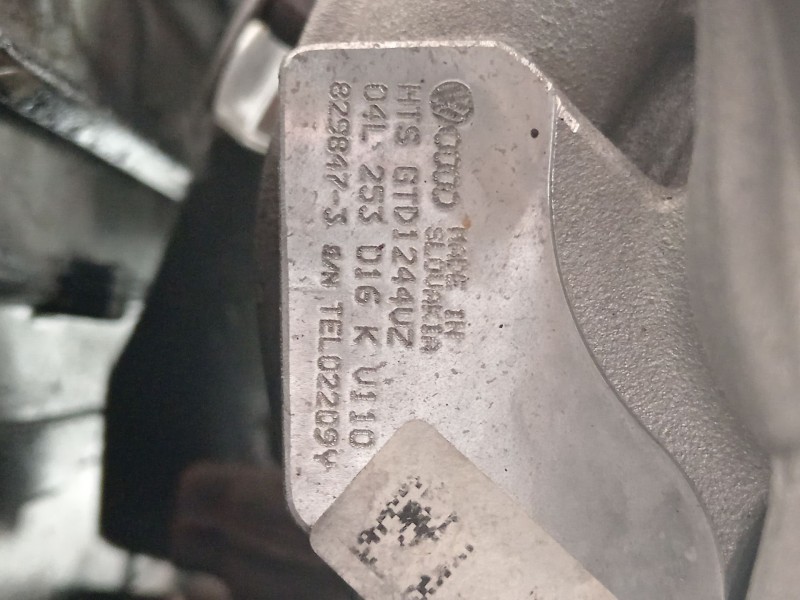 Recambio de turbocompresor para seat toledo (kg3) connect referencia OEM IAM 04L253016K GTD1244VZ 8298473