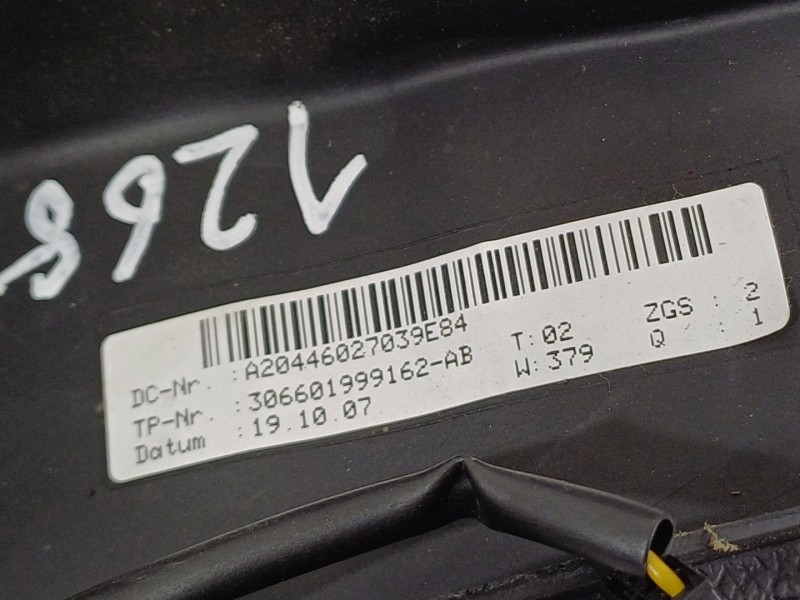 Recambio de volante para mercedes-benz clase c (w204) berlina c 220 cdi (204.008) referencia OEM IAM A205460270  