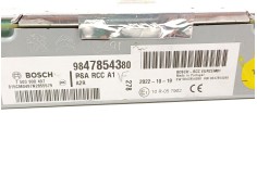 Recambio de sistema navegacion gps para peugeot 208 ii (ub_, up_, uw_, uj_) 1.2 puretech 100 referencia OEM IAM 9847854380   2