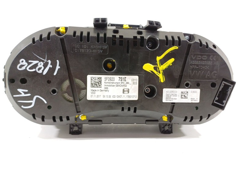 Recambio de cuadro instrumentos para seat leon st (5f8) x-perience titan desert 4drive referencia OEM IAM 5F0920751E  