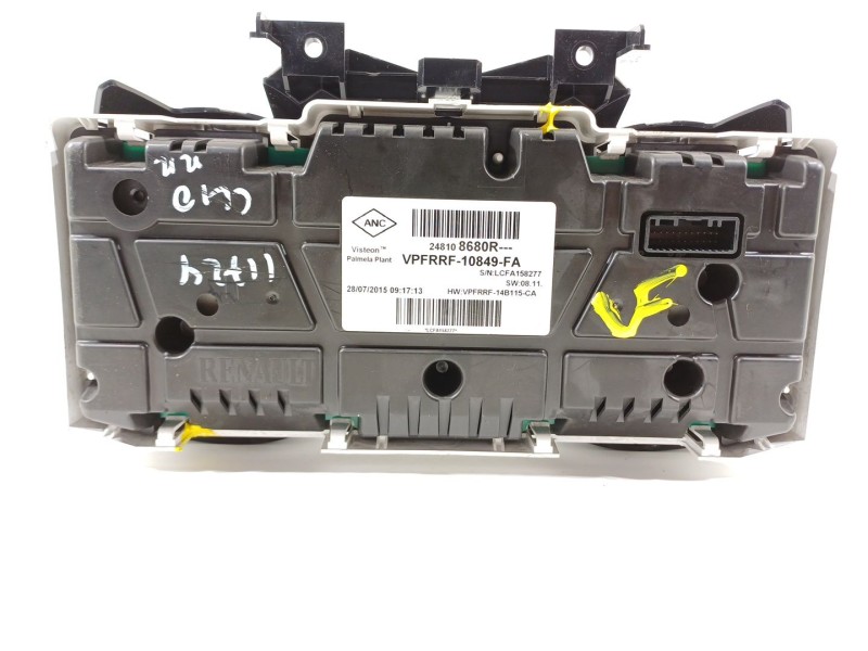 Recambio de cuadro instrumentos para renault clio iv limited referencia OEM IAM 248108680R  
