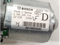 Recambio de motor limpia trasero para peugeot 208 ii (ub_, up_, uw_, uj_) 1.2 puretech 100 referencia OEM IAM 9819900080   2