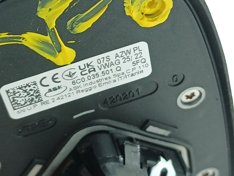 Recambio de antena para seat arona (kj7, kjp) 1.0 tsi referencia OEM IAM 6C0035501Q  