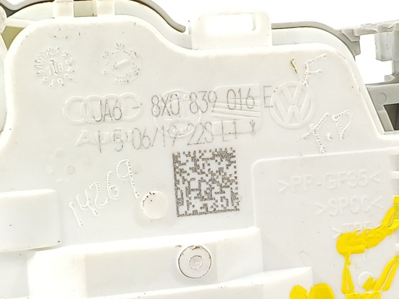 Recambio de cerradura puerta trasera derecha para audi q5 (fyb, fyg) 35 tdi quattro referencia OEM IAM 8X0839016E  