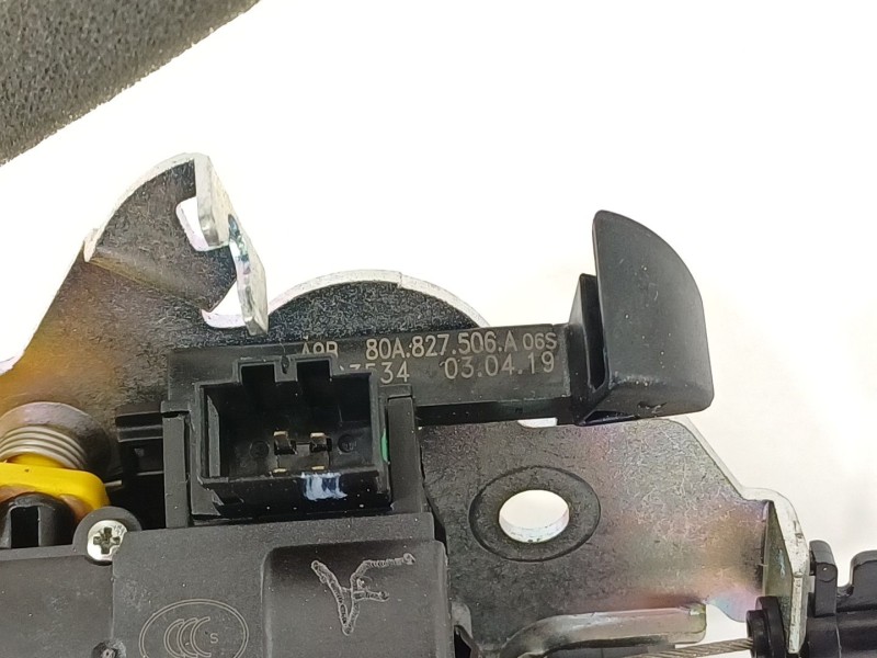 Recambio de cerradura maletero / porton para audi q5 (fyb, fyg) 35 tdi quattro referencia OEM IAM 80A827506A  