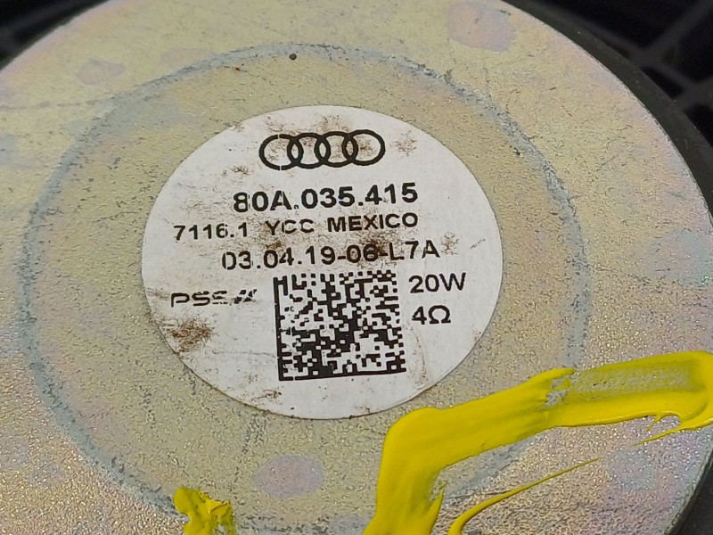 Recambio de altavoz para audi q5 (fyb, fyg) 35 tdi quattro referencia OEM IAM 80A035415  