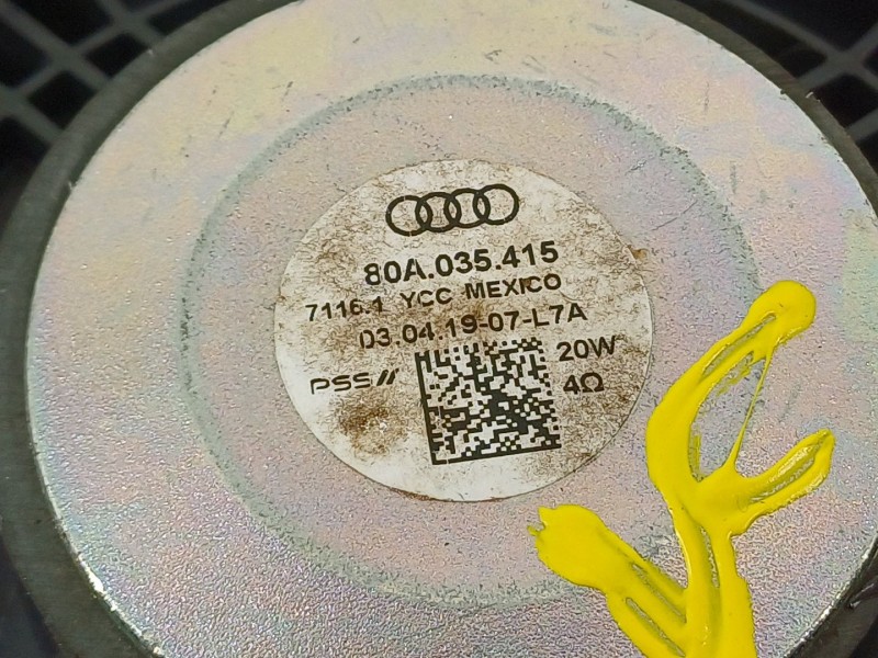 Recambio de altavoz para audi q5 (fyb, fyg) 35 tdi quattro referencia OEM IAM 80A035415  
