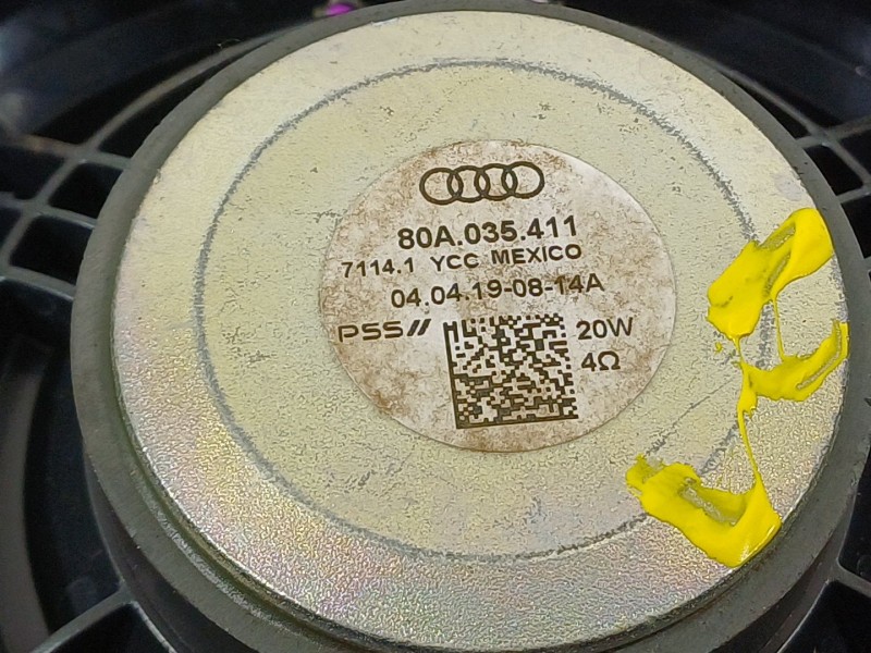 Recambio de altavoz para audi q5 (fyb, fyg) 35 tdi quattro referencia OEM IAM 80A035411  