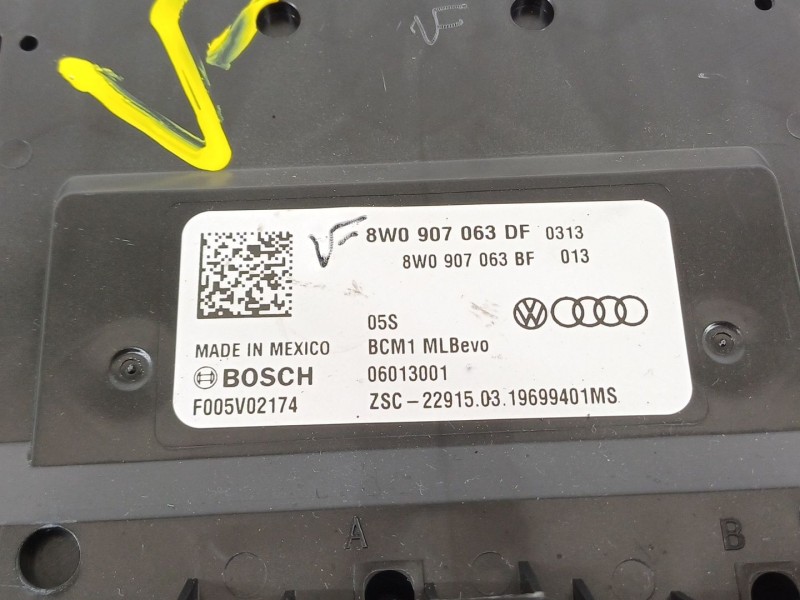 Recambio de modulo electronico para audi q5 (fyb, fyg) 35 tdi quattro referencia OEM IAM 8W0907063DF  