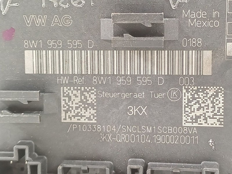 Recambio de modulo confort para audi q5 (fyb, fyg) 35 tdi quattro referencia OEM IAM 5Q0959595K  