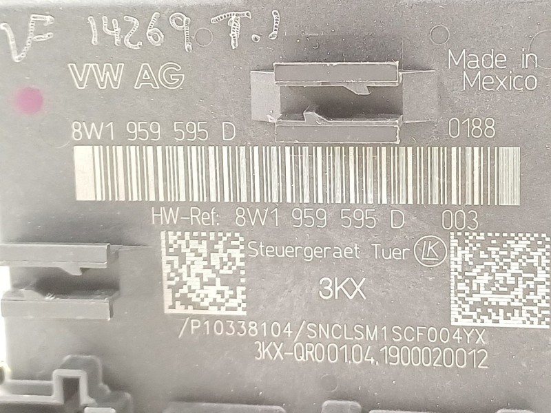 Recambio de modulo confort para audi q5 (fyb, fyg) 35 tdi quattro referencia OEM IAM 8W1959595D  