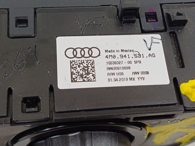 Recambio de mando luces para audi q5 (fyb, fyg) 35 tdi quattro referencia OEM IAM 4M0941531AG  