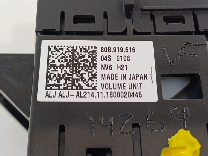 Recambio de mando multifuncion para audi q5 (fyb, fyg) 35 tdi quattro referencia OEM IAM 80B919616  