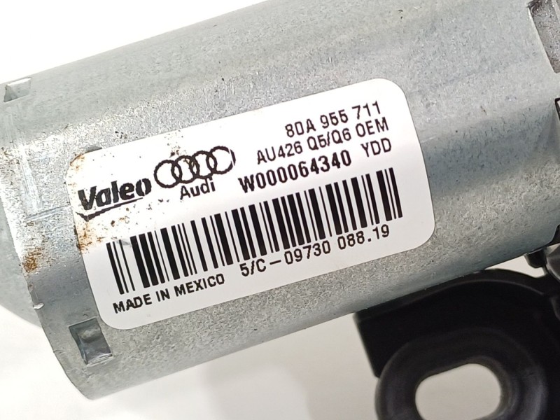 Recambio de motor limpia trasero para audi q5 (fyb, fyg) 35 tdi quattro referencia OEM IAM 80A955711  
