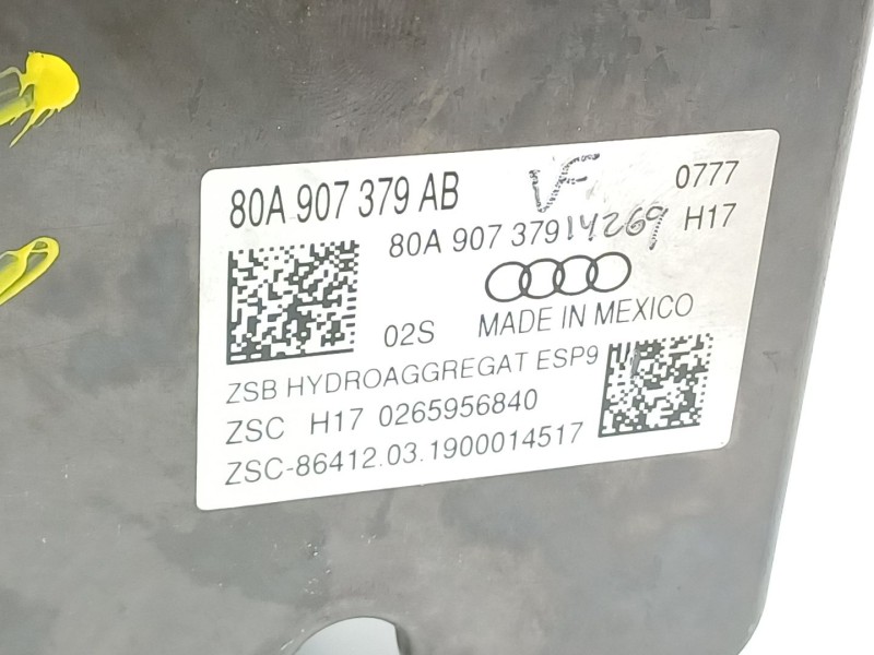 Recambio de abs para audi q5 (fyb, fyg) 35 tdi quattro referencia OEM IAM 80A907379AB 269793 80A907379