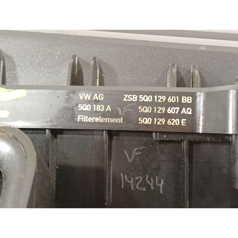 Recambio de caja filtro aire para cupra leon (kl1, ku1, kug) 1.5 etsi referencia OEM IAM 5Q0183A  5Q0129607AQ