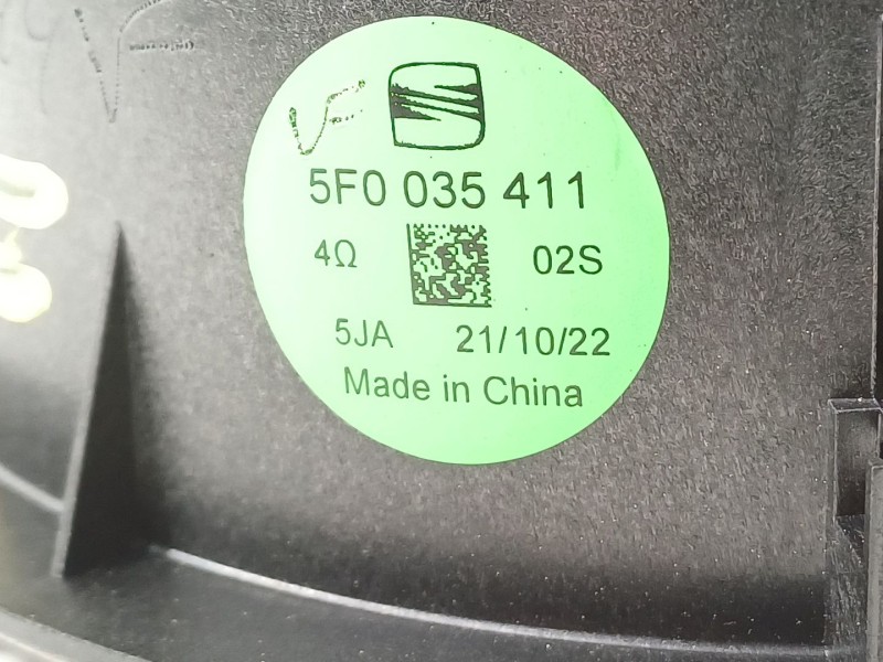 Recambio de altavoz para cupra leon (kl1, ku1, kug) 1.5 etsi referencia OEM IAM 5F0035411  