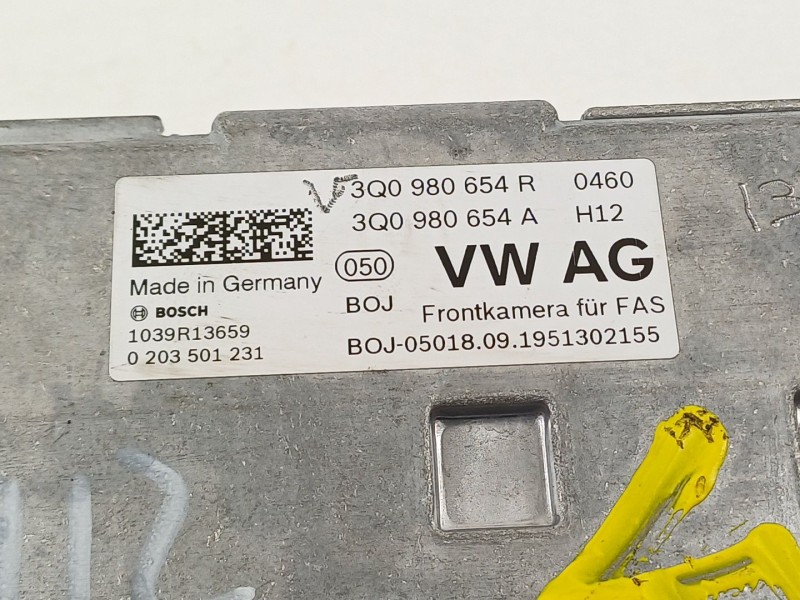 Recambio de camara para skoda scala (nw1) 1.6 tdi referencia OEM IAM 3Q0980654R  3Q0980654A