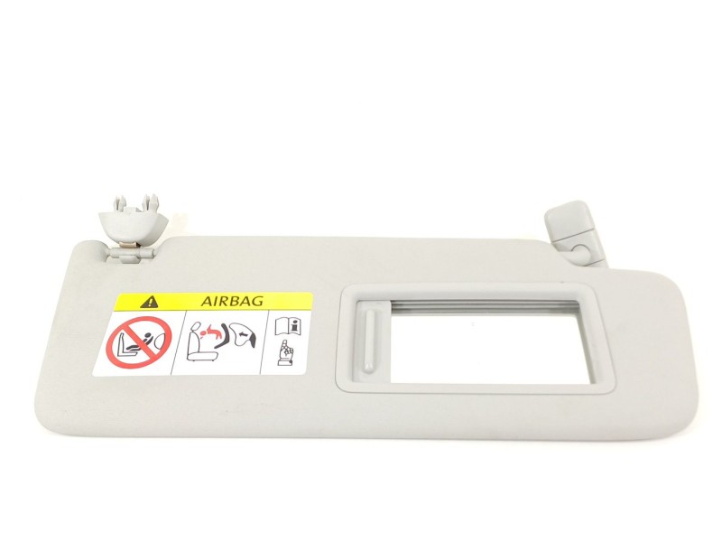 Recambio de parasol derecho para skoda scala (nw1) 1.6 tdi referencia OEM IAM 5G0857552  