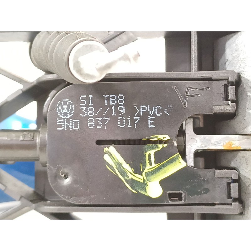 Recambio de maneta exterior delantera derecha para skoda scala (nw1) 1.6 tdi referencia OEM IAM 5N0837017E  5G0837206N
