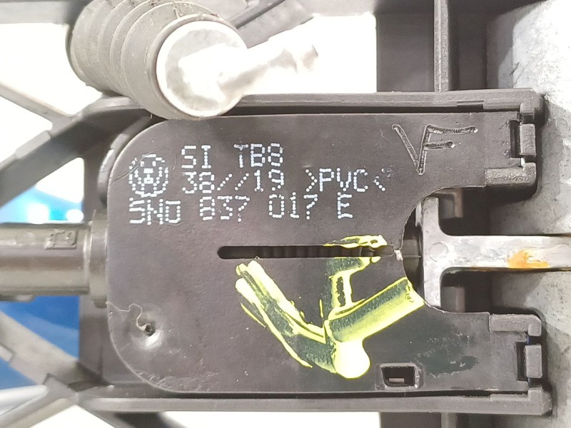 Recambio de maneta exterior delantera derecha para skoda scala (nw1) 1.6 tdi referencia OEM IAM 5N0837017E  5G0837206N