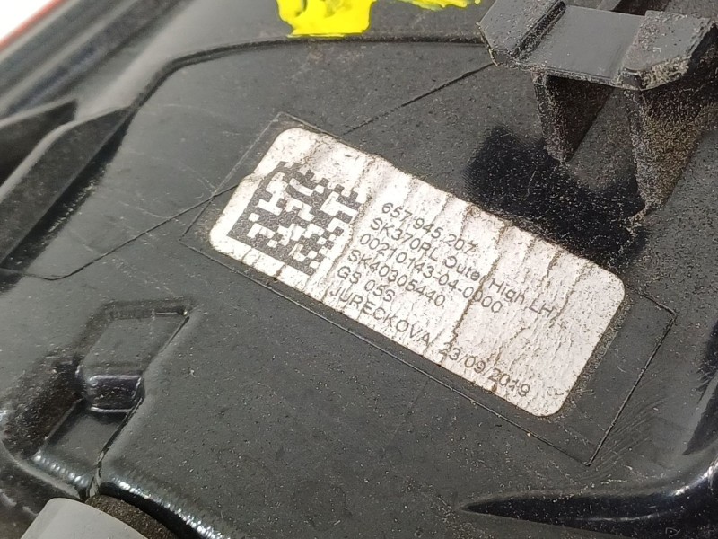 Recambio de piloto trasero izquierdo para skoda scala (nw1) 1.6 tdi referencia OEM IAM 657945207  