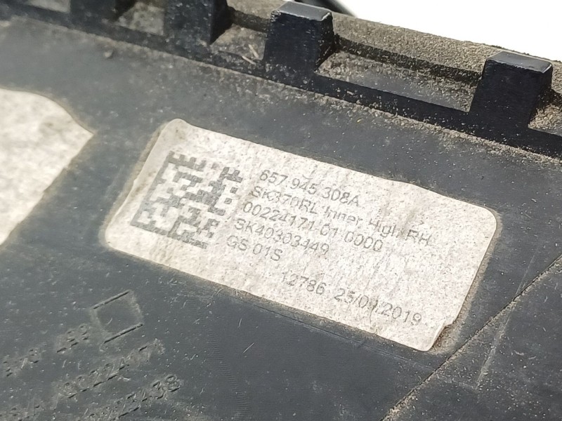 Recambio de piloto trasero derecho en porton para skoda scala (nw1) 1.6 tdi referencia OEM IAM 657945308A  