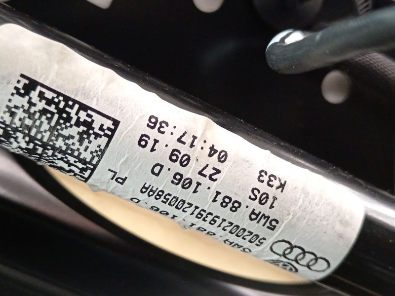 Recambio de asiento delantero derecho para skoda scala (nw1) 1.6 tdi referencia OEM IAM 5WA881106D  