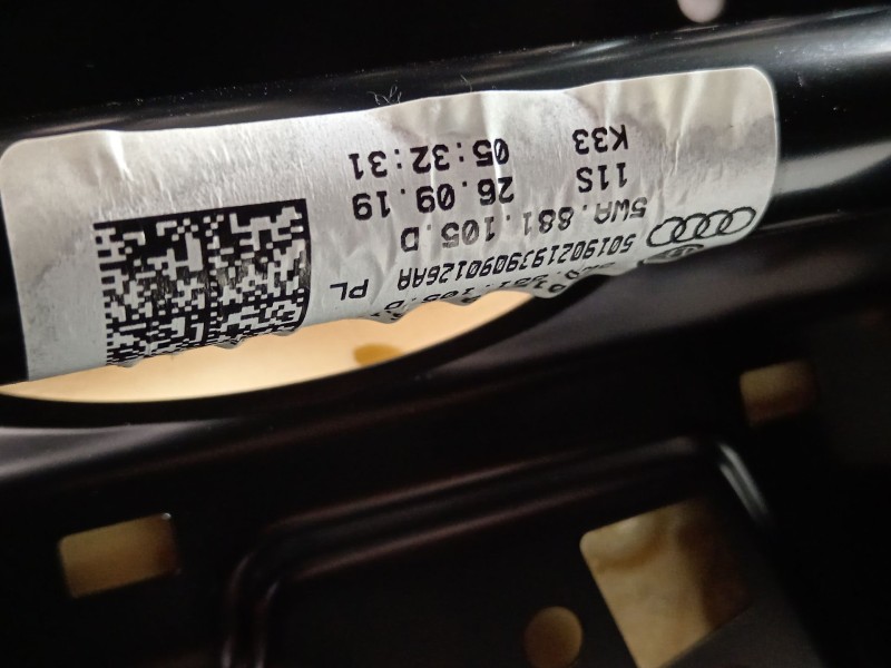 Recambio de asiento delantero izquierdo para skoda scala (nw1) 1.6 tdi referencia OEM IAM 5WA881105D  