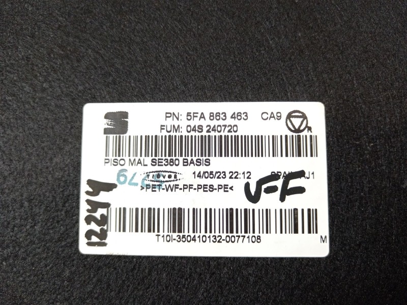 Recambio de bandeja trasera para cupra leon (kl1, ku1, kug) 1.5 etsi referencia OEM IAM 5FA863463  