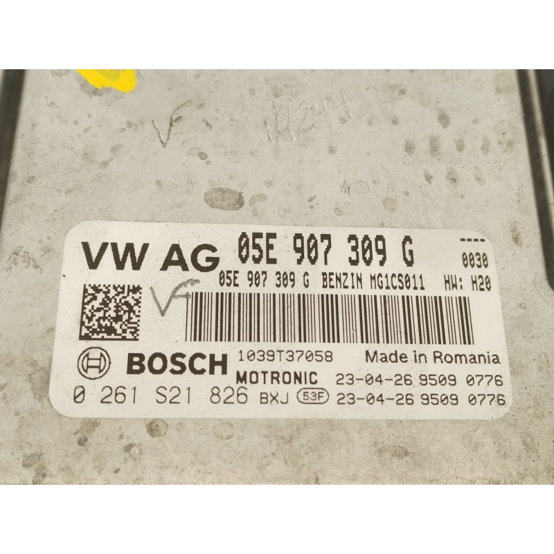 Recambio de centralita motor uce para cupra leon (kl1, ku1, kug) 1.5 etsi referencia OEM IAM 05E907309G  0261S21826