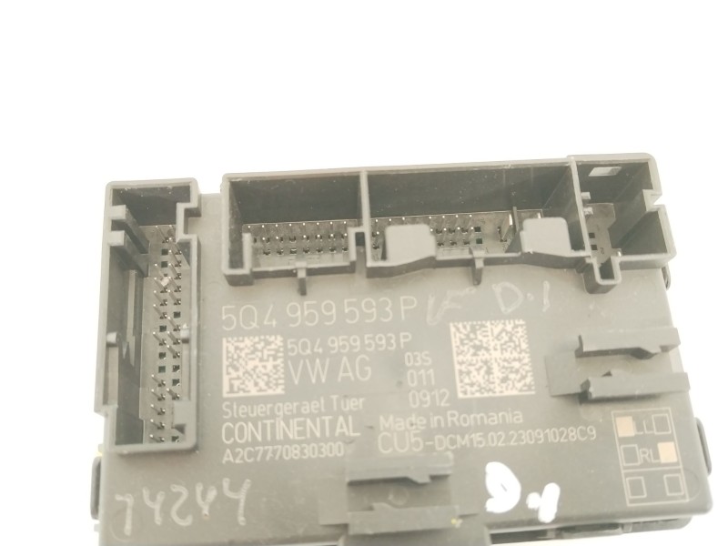 Recambio de modulo electronico para cupra leon (kl1, ku1, kug) 1.5 etsi referencia OEM IAM 5Q4959593P  