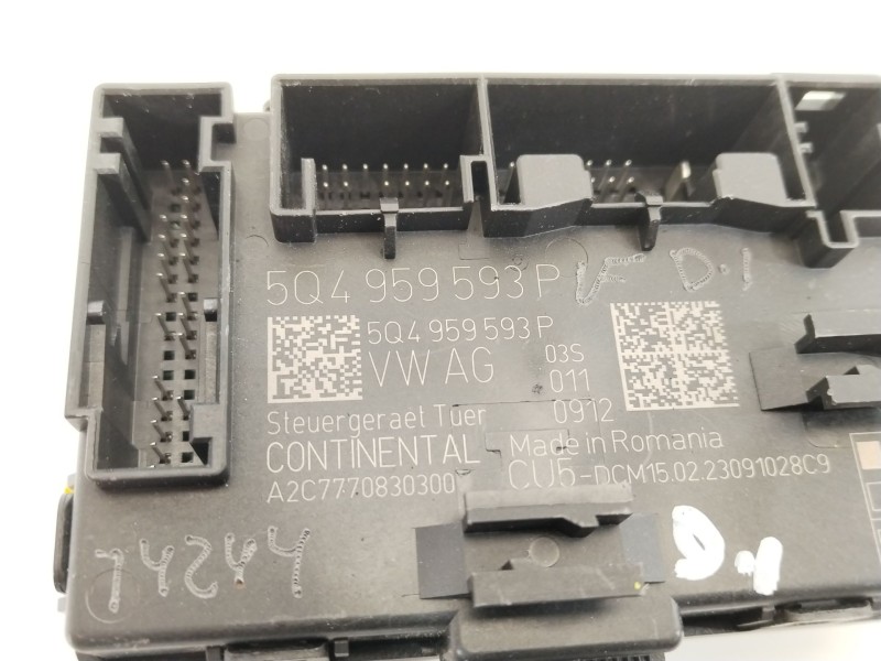 Recambio de modulo electronico para cupra leon (kl1, ku1, kug) 1.5 etsi referencia OEM IAM 5Q4959593P  