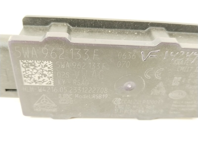 Recambio de modulo electronico para cupra leon (kl1, ku1, kug) 1.5 etsi referencia OEM IAM 5WA962133F  