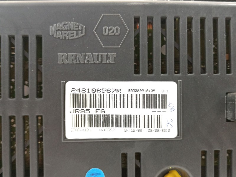 Recambio de cuadro instrumentos para renault scenic iii emotion referencia OEM IAM 248106587R  