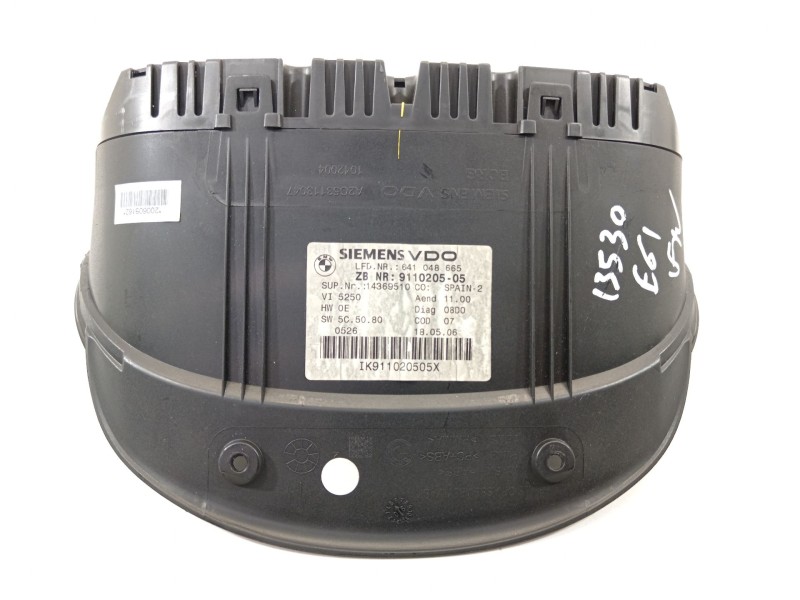 Recambio de cuadro instrumentos para bmw 3 touring (e91) 320 d referencia OEM IAM 641048665  