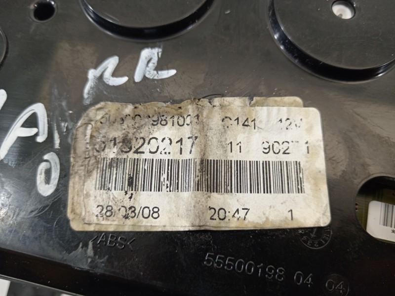 Recambio de cuadro instrumentos para fiat bravo (198) 1.4 16v active referencia OEM IAM 51820217  503001981001
