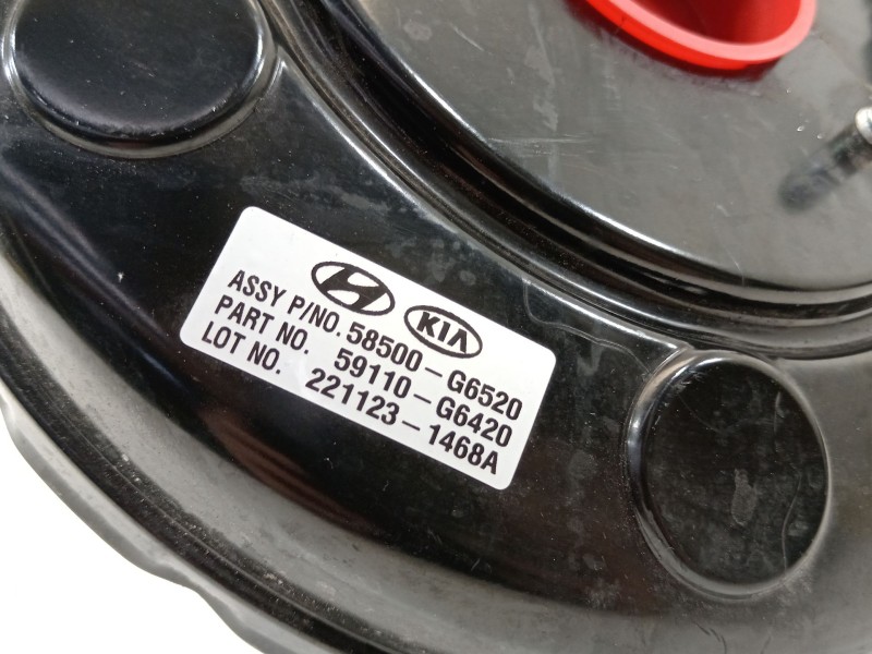 Recambio de servofreno para kia picanto iii (ja) 1.0 lpg referencia OEM IAM 58500G6520  59110G6420