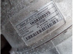 Recambio de compresor aire acondicionado para volkswagen golf vi (5k1) 1.6 tdi referencia OEM IAM 1K0820803S   2