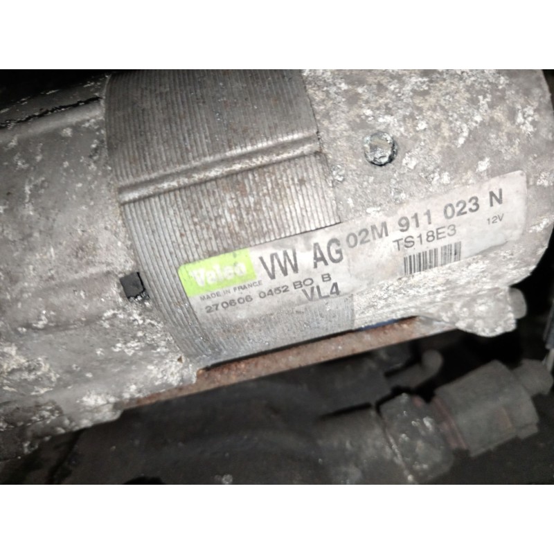 Recambio de motor arranque para volkswagen passat b6 variant (3c5) 2.0 tdi 16v referencia OEM IAM 02M911023N  