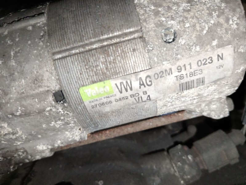 Recambio de motor arranque para volkswagen passat b6 variant (3c5) 2.0 tdi 16v referencia OEM IAM 02M911023N  