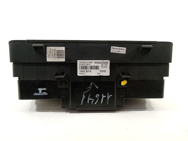 Recambio de cuadro instrumentos para volkswagen golf v berlina (1k1) gti referencia OEM IAM 1K6920874  