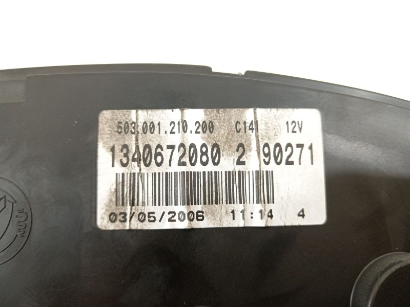 Recambio de cuadro instrumentos para peugeot boxer autobús 2.2 hdi 120 referencia OEM IAM 1340672080  