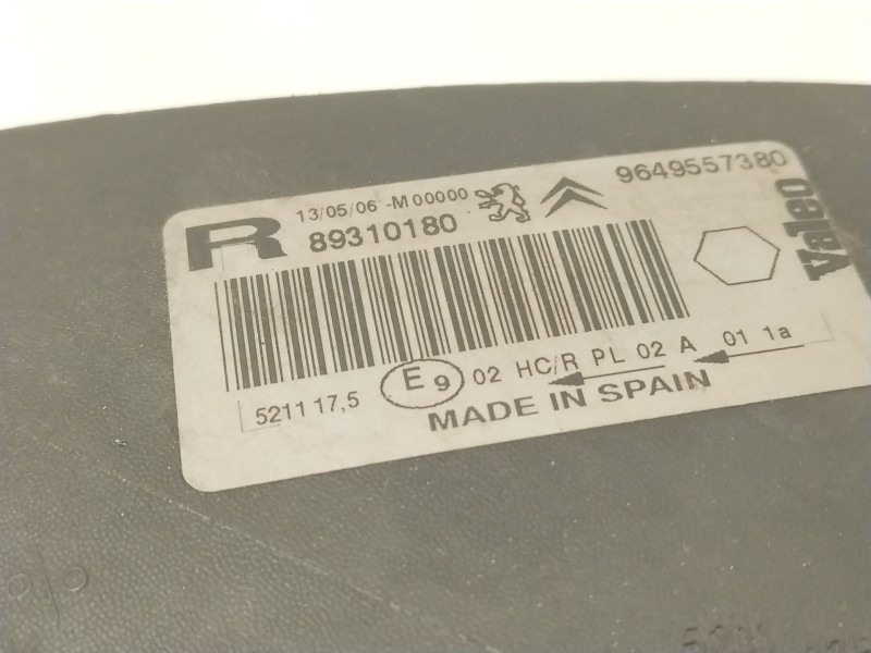Recambio de faro derecho para citroën xsara picasso (n68) 1.6 16v referencia OEM IAM 89310180  